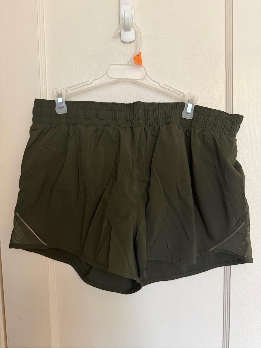 All in Motion Women's Dark Olive Athletic Running Shorts. Great condition. L